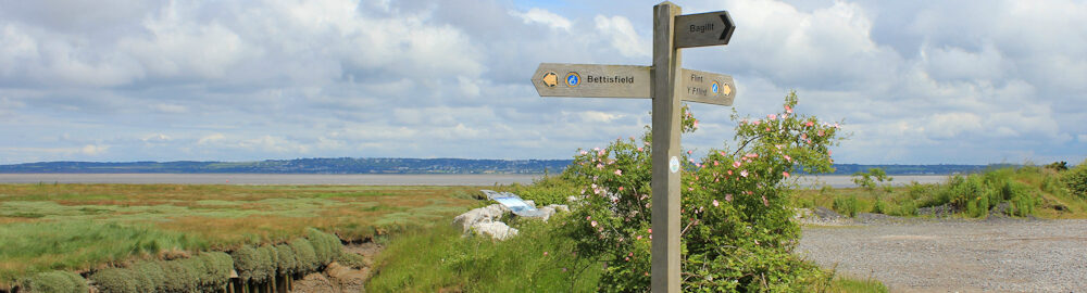 12 Wales Coast Path Sign Ruth In Bagillt